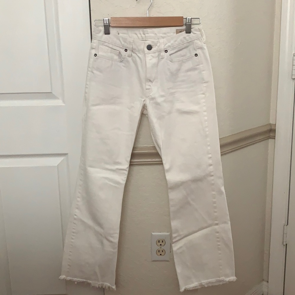 All Saints Belle White Jeans